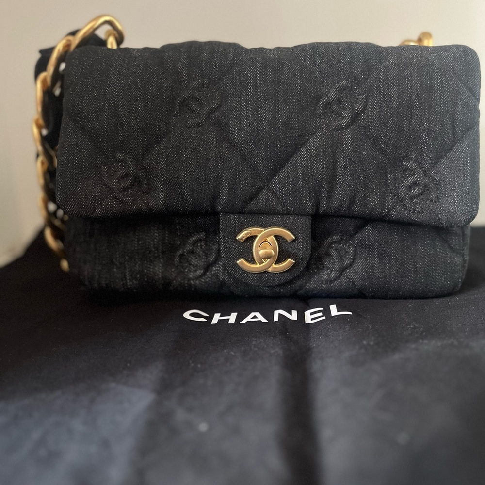 Denim Chanel bag only available until 13 Sept